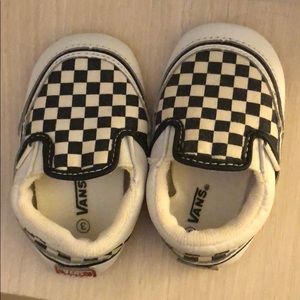 Baby’s First Checked Vans